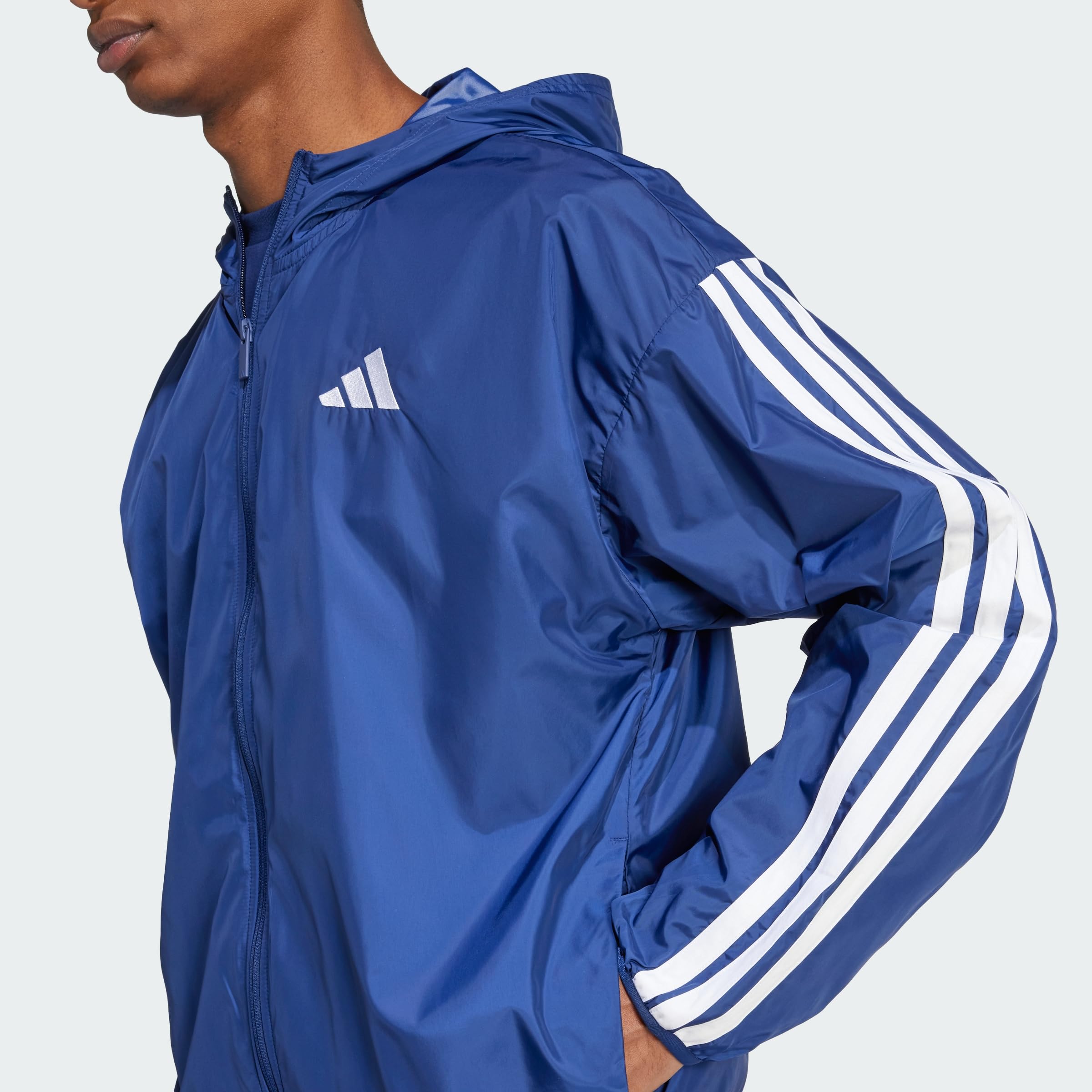 adidas Hombre ESSENTIAL THREE STRIPES WINDBREAKER