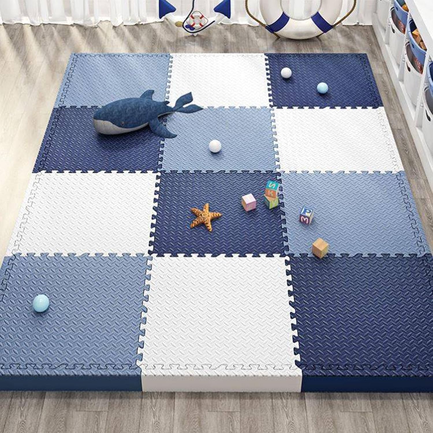 Alfombrillas de espuma EVA entrelazadas para evitar golpes en suelos fríos y duros