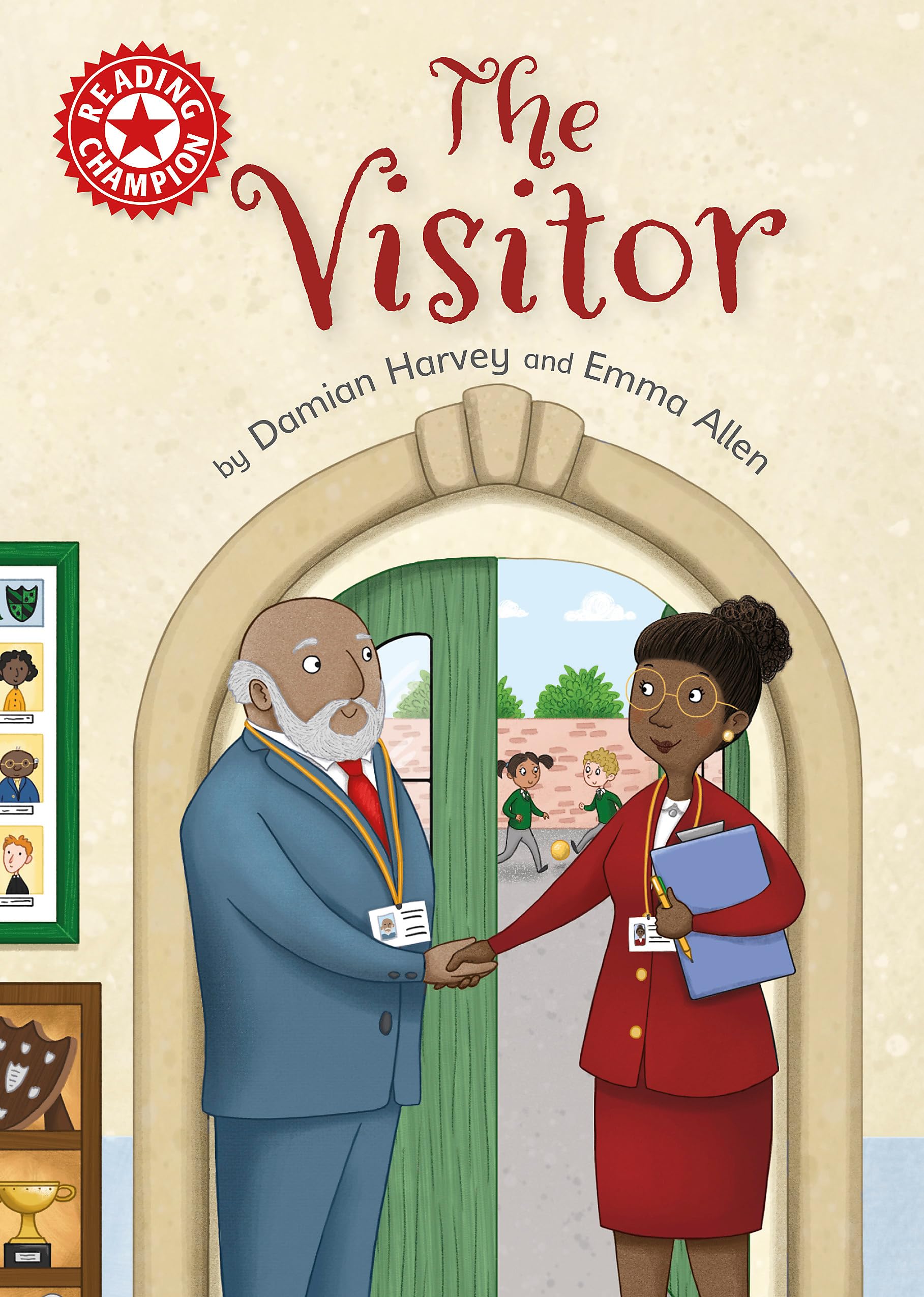 Reading Champion The Visitor by Damian Harvey HARDBACK 9781445176277
