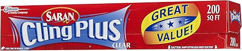 Miniatura 2 de Saran Cling Plus - Envoltorio de plástico, 200 metros cuadrados