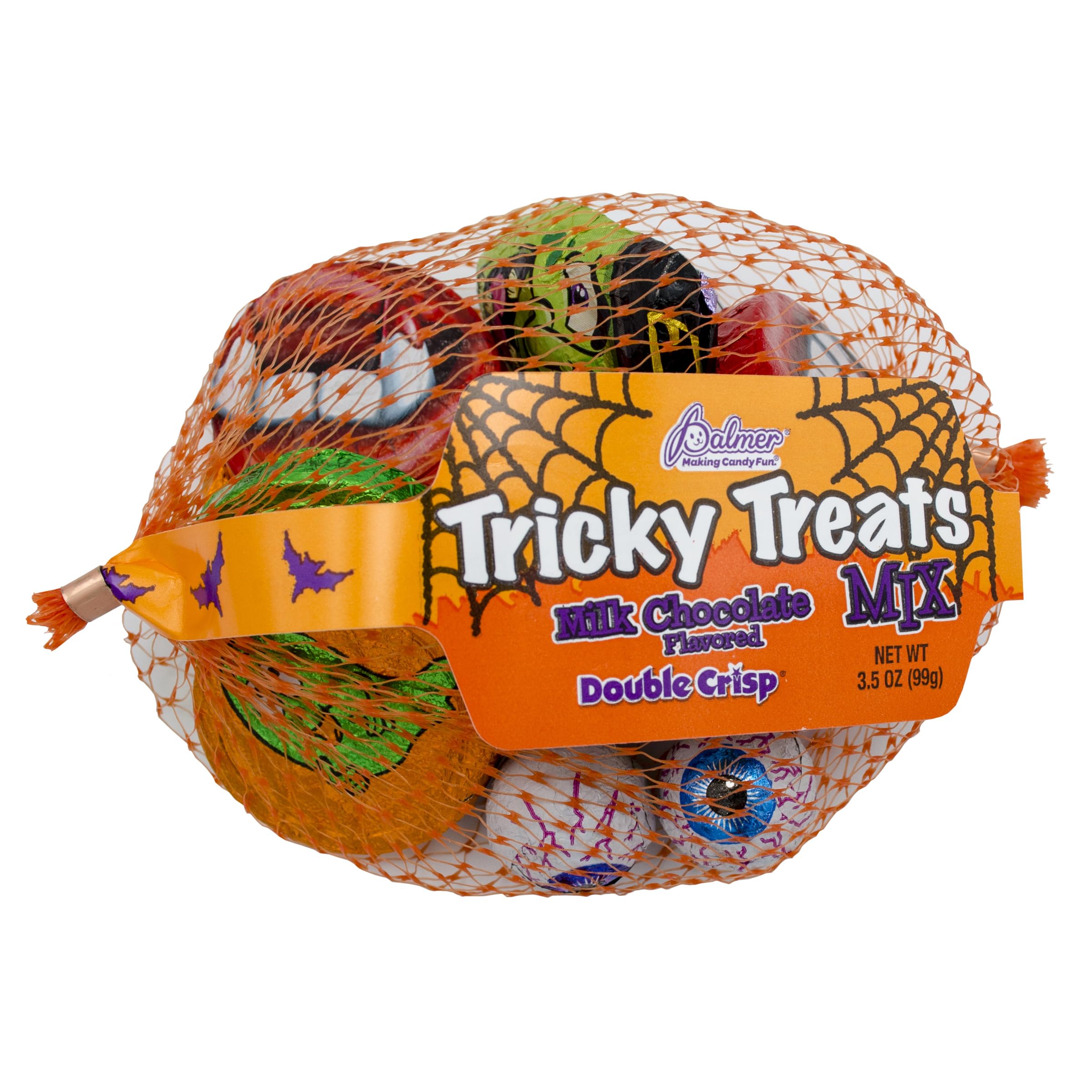 Amazon.com: Palmer Chocolate Tricky Treats, Double Crisp Milk