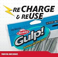 Vista 7 de Berkley Gulp! Surf Bytes Tiras Pesca Cebo Suave