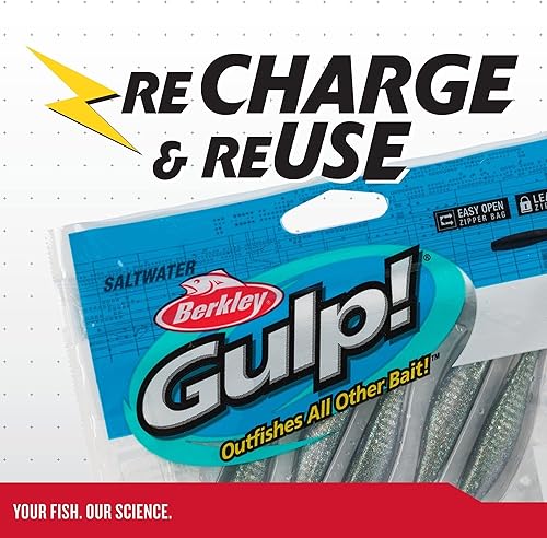 Miniatura 8 de Berkley Gulp! Saltwater Paddleshad Fishing Soft Bait