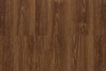 Peel and Stick Floor Tiles, Dark Brown Wood, 30 Sq.Ft