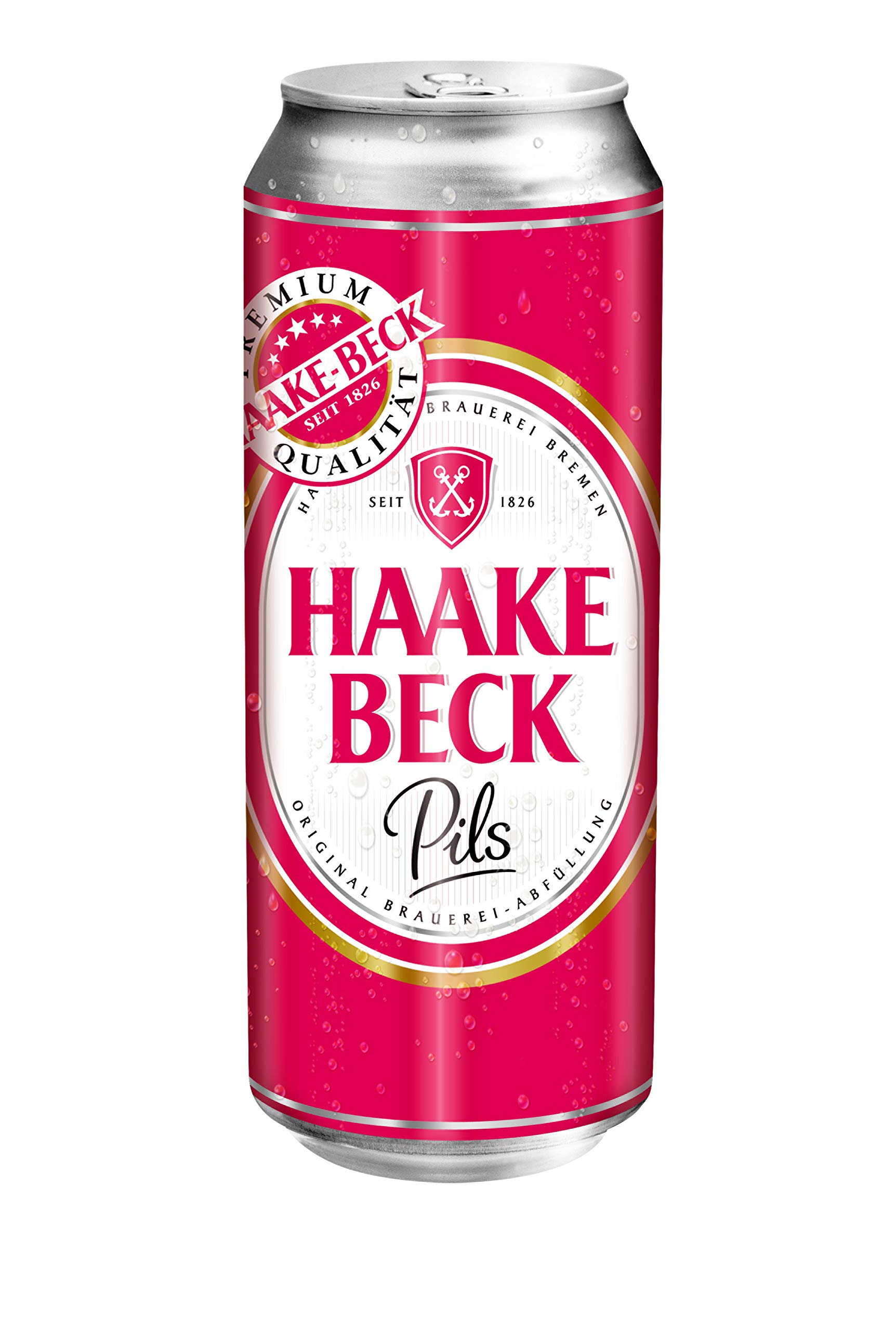 Haake Beck Pils Dosenbier, EINWEG, Pils Bier (24 x 0.5 l Dose)