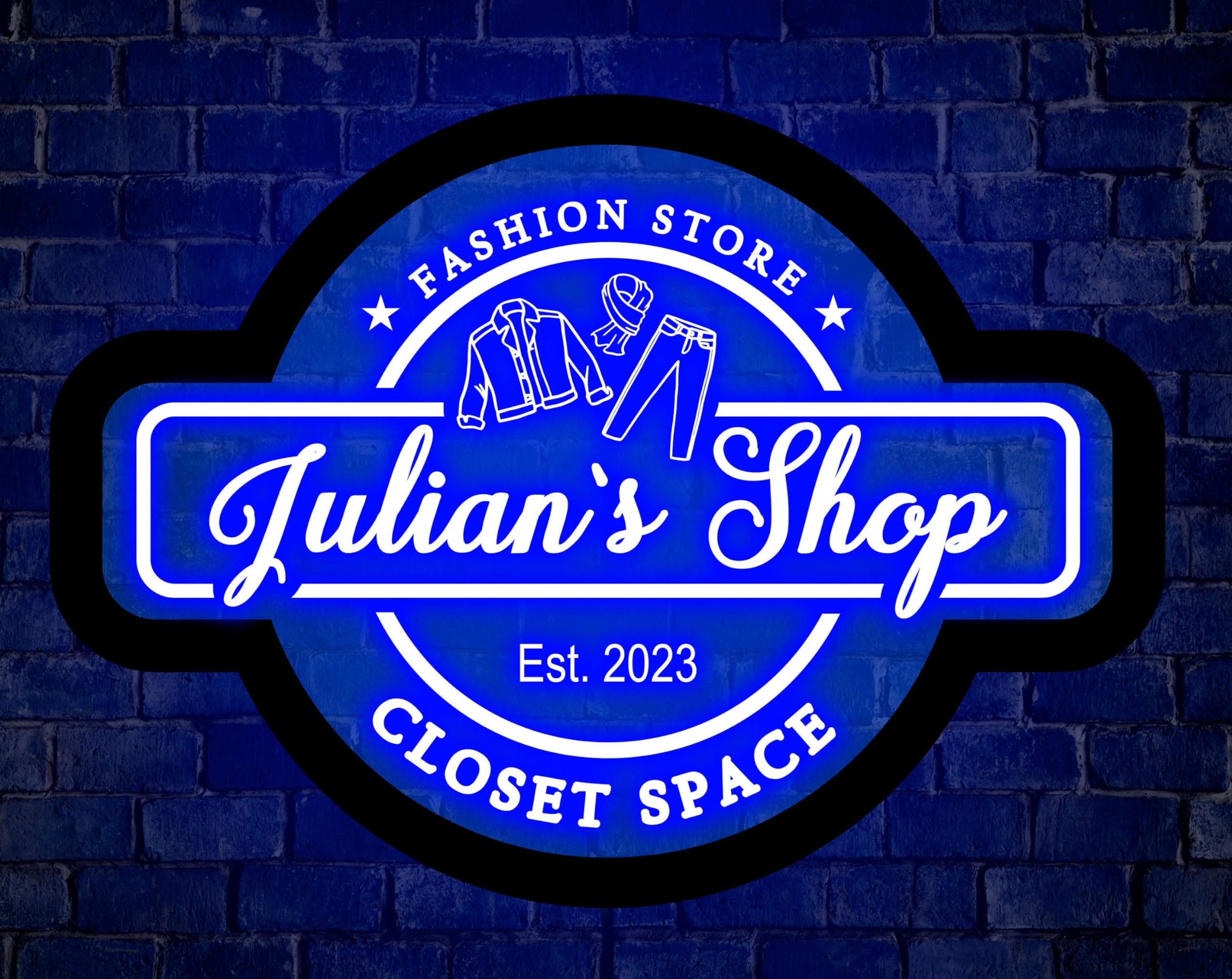 Fashion Shop Neon Sign, Custom Shop Sign, Clothing Store Sign, Shop LED Sign, Shop Wall Signage, Clothing Shop Sign,Shop Wall Art,Shop Decor