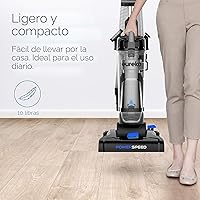 Vista 6 de Eureka PowerSpeed Aspiradora Vertical Ligera para Alfombras y Pisos Duros, Potente Aspiradora Vertical sin Bolsa para el Hogar con Mascotas, Azul