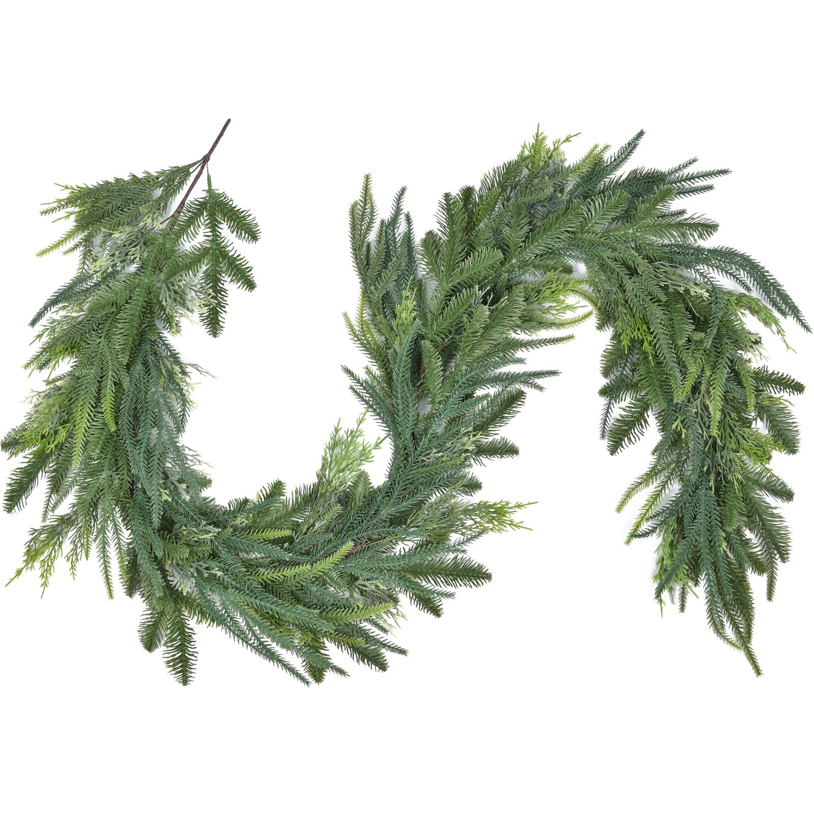 Guirlande de sapin Norfolk artificiel déco Noël table et mur