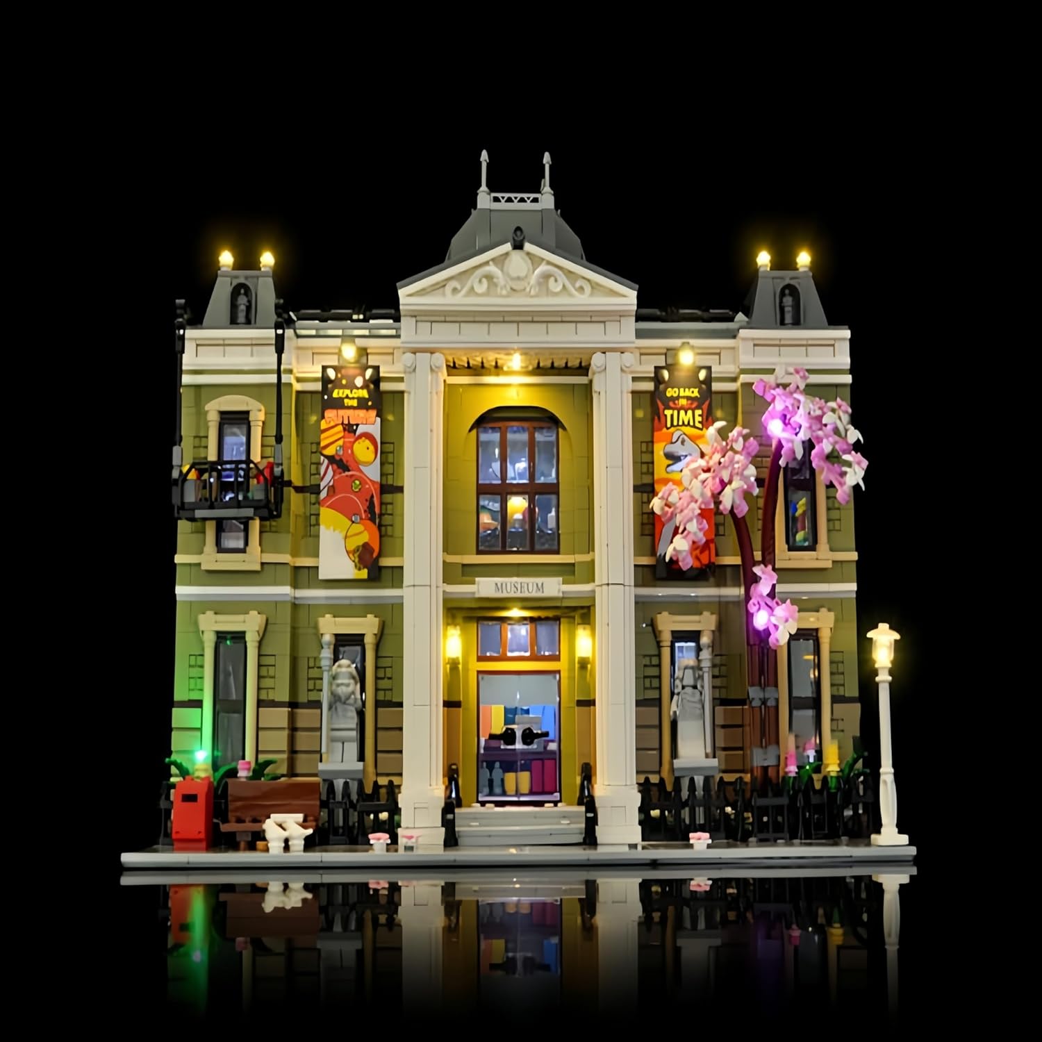 LED Lighting Kit Compatible with LEGO 10326 Natural History Museum Model Lighting Set Only (Model Set Not Included)
