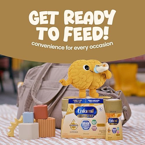 Miniatura 11 de Enfamil NeuroPro - Fórmula para bebés, MFGM* Beneficio de 5 años, Omega-3 DHA para fortalecer el cerebro recomendado por expertos, mezcla exclusiva