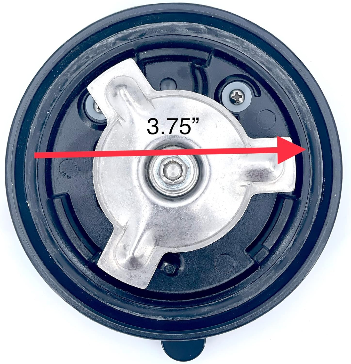 CAT 349-7059 Fuel Tank Vent Cap - Replacement Transfer Tank Lid for LP Gas Tank - Durable Weather Resistant Black Model with 4 Micron Filtration and Vented Metallic Exterior Material