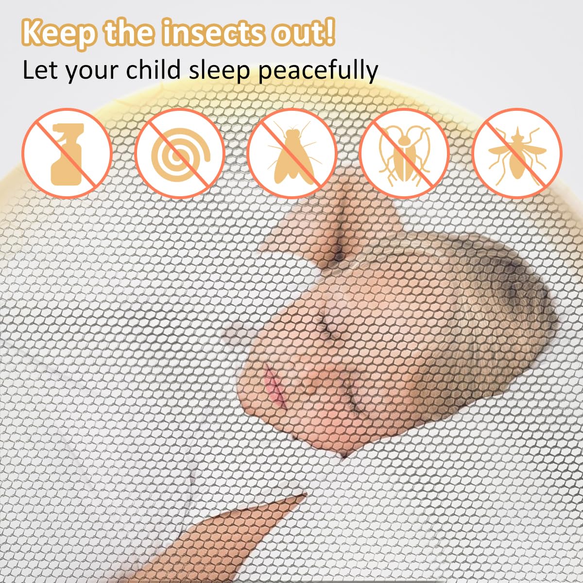 Moustiquaire De Lit FFTANXS - Protection Anti-Moustiques 360° - Pour Lit Double Ou Simple