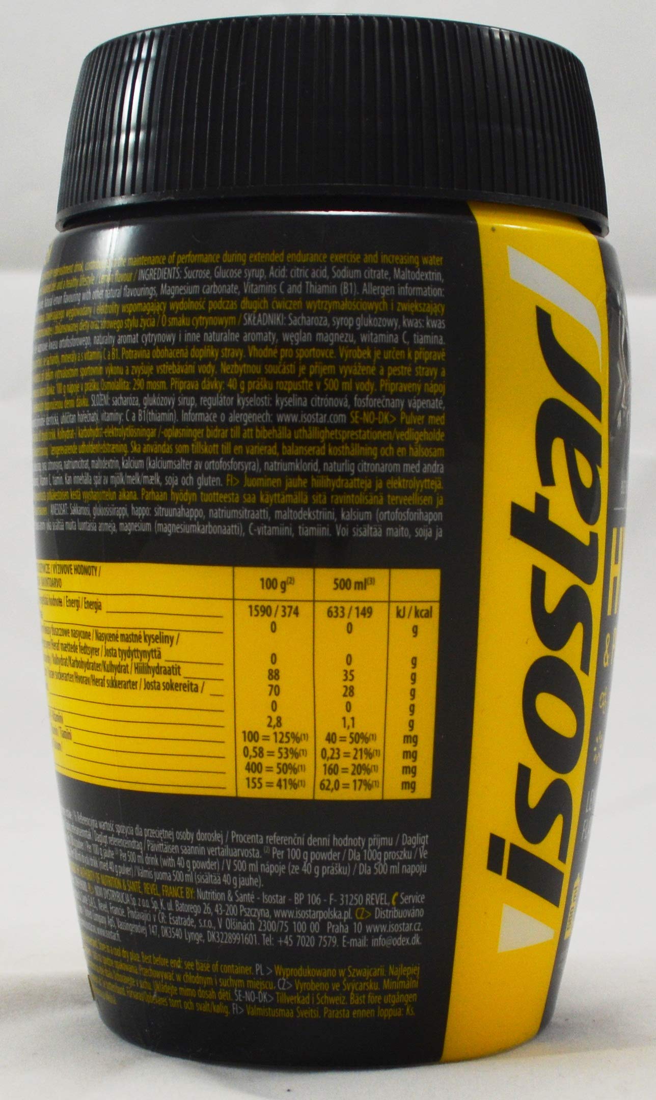 Isostar Hydrate & Perform 400G Estuche De 6 - Limón