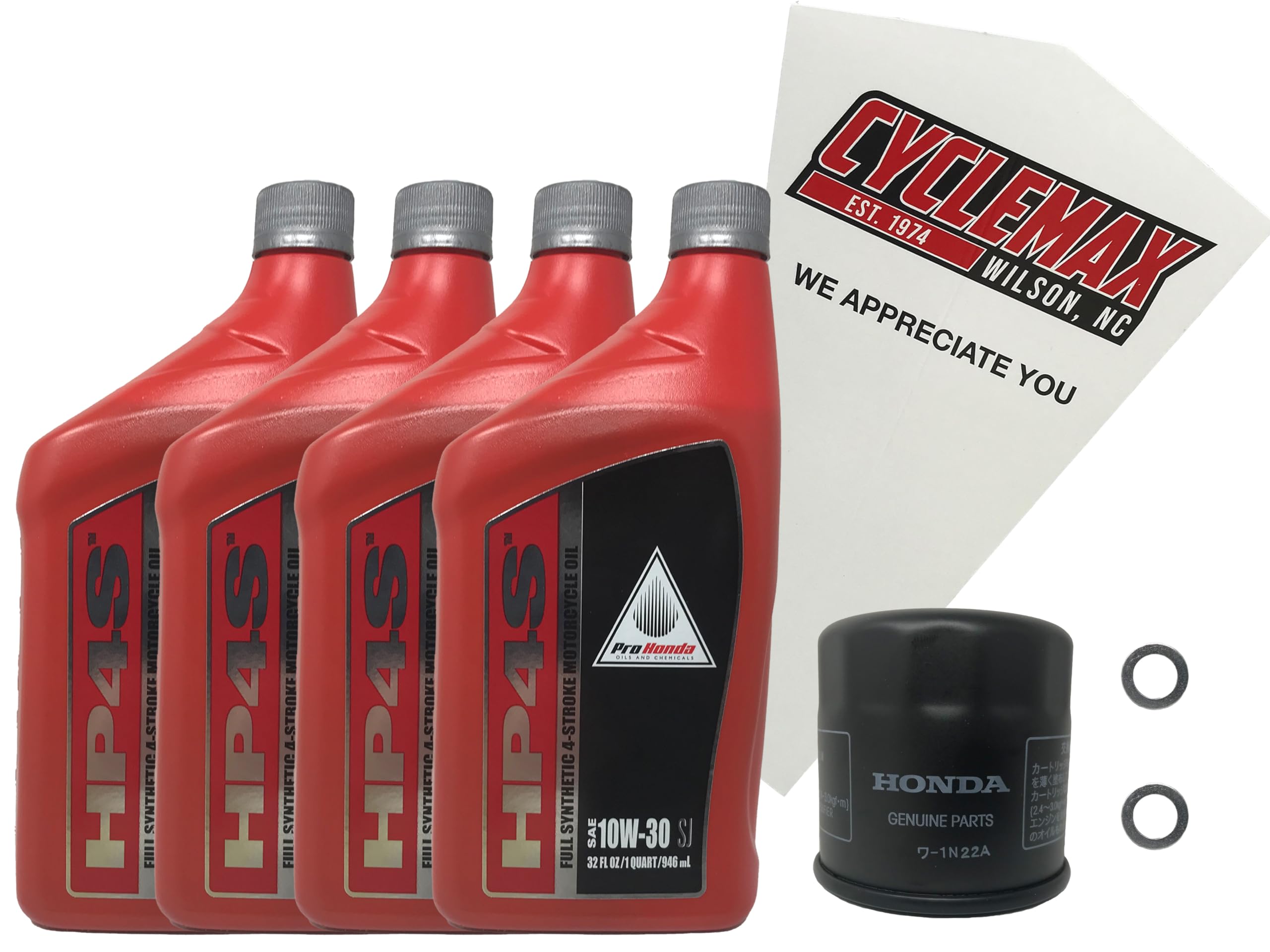 Amazon.com: Cyclemax Full Synthetic Oil Change Kit compatible with
