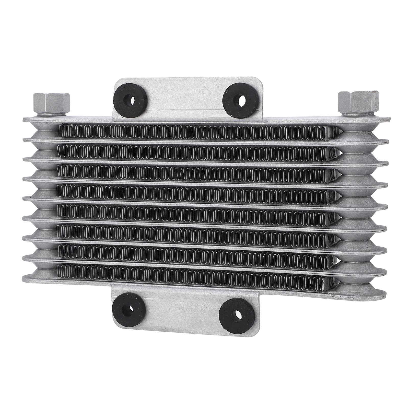 Radiador de Aceite para Motocicleta, Temperatura del Motor de Refrigeración, Material de Aluminio, Alto Rendimiento, Compatible con ATV de Motocross GY6 125CC250CC, Compatible
