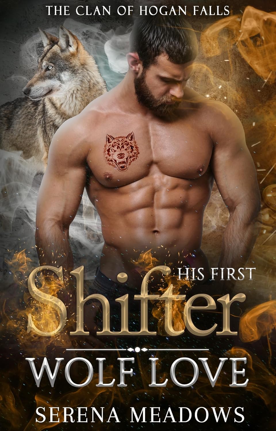 His First Shifter Wolf Love (The Clan of Hogan Falls) eBook Meadows