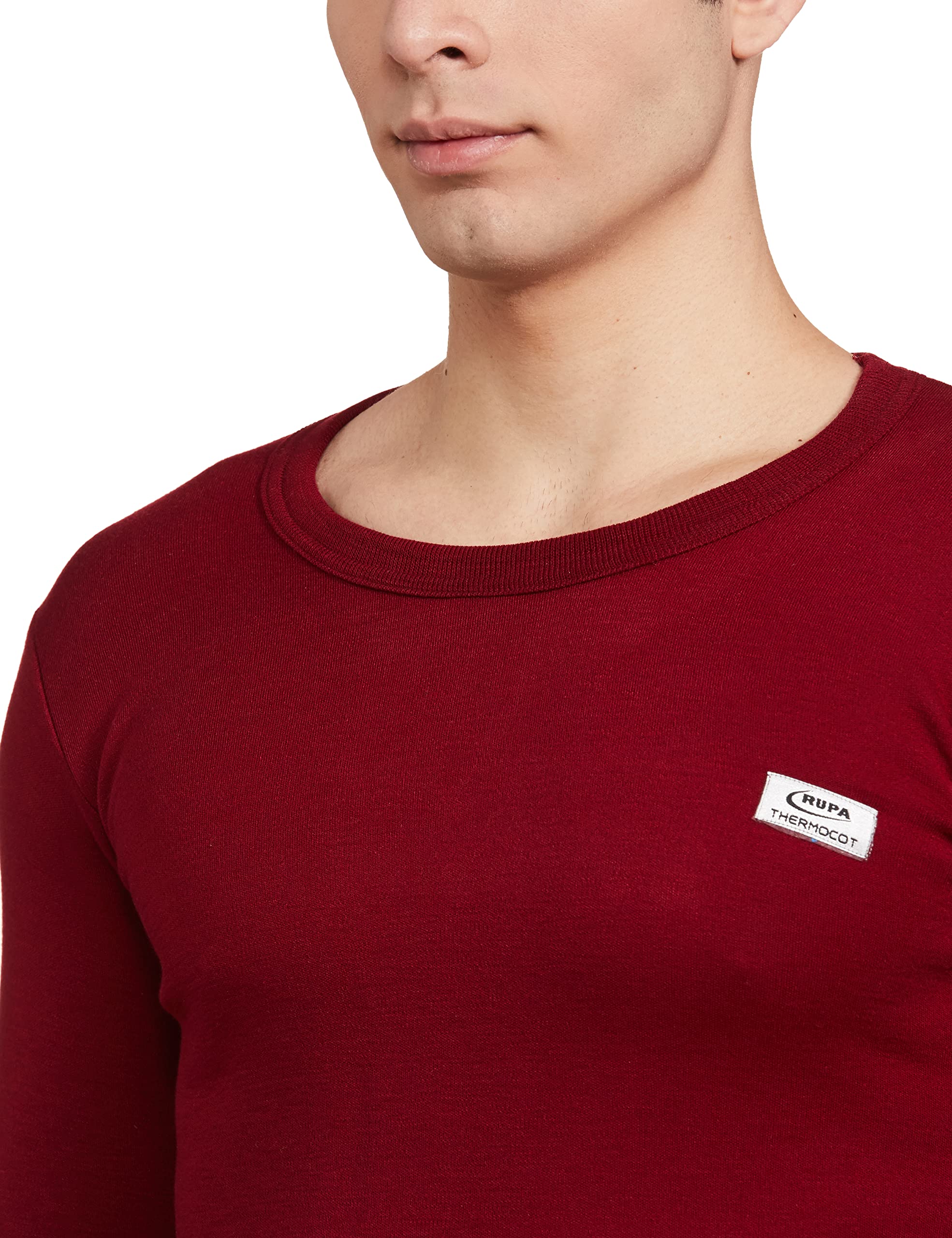 Rupa Thermocot Men's Thermal Top (8903978491431_Boiler R-N F-S -85_Maroon) 1