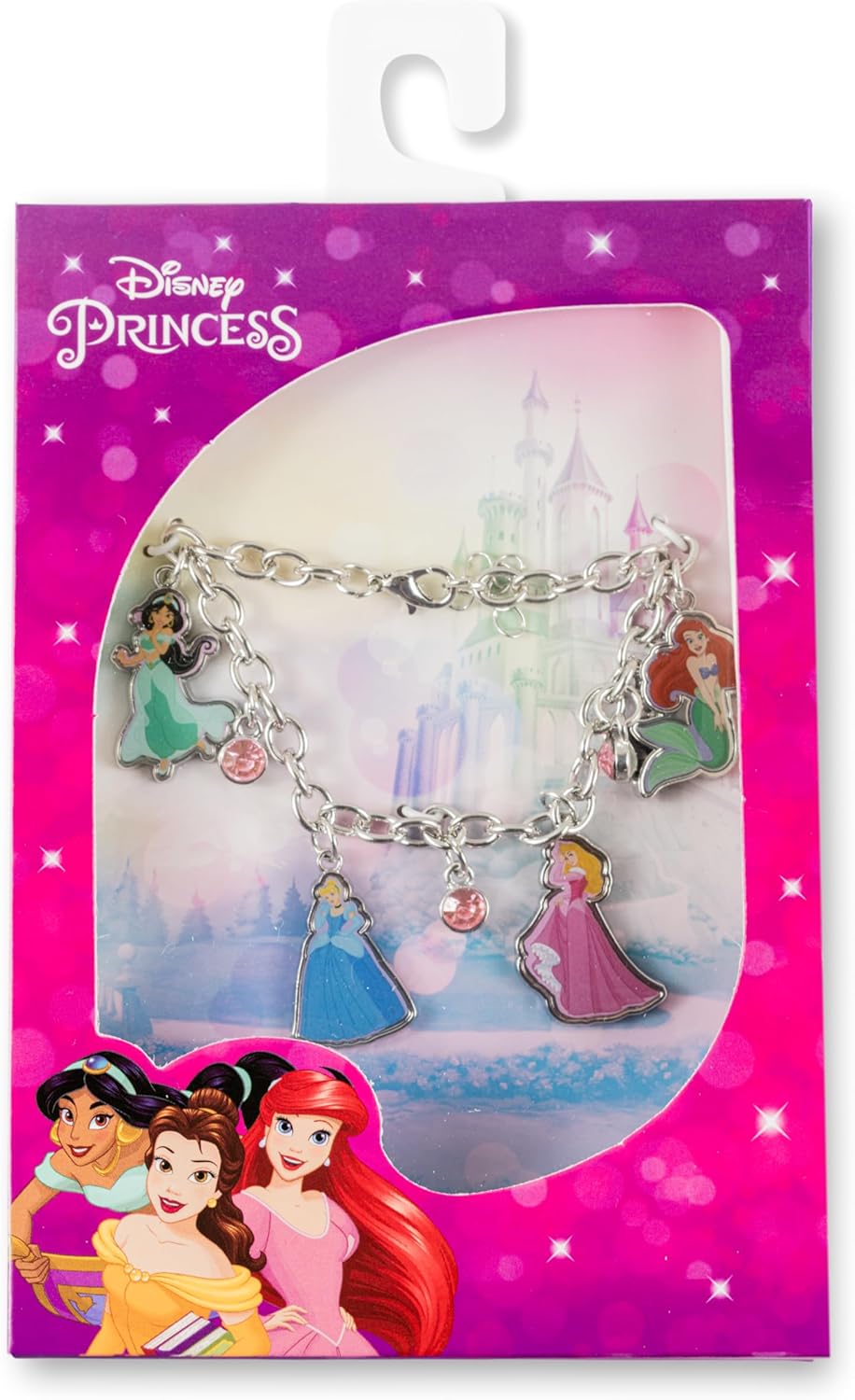 Disney Princess Charm Bracelet BH00248RRUL-65.PH, One Size, Metal, No Gemstone