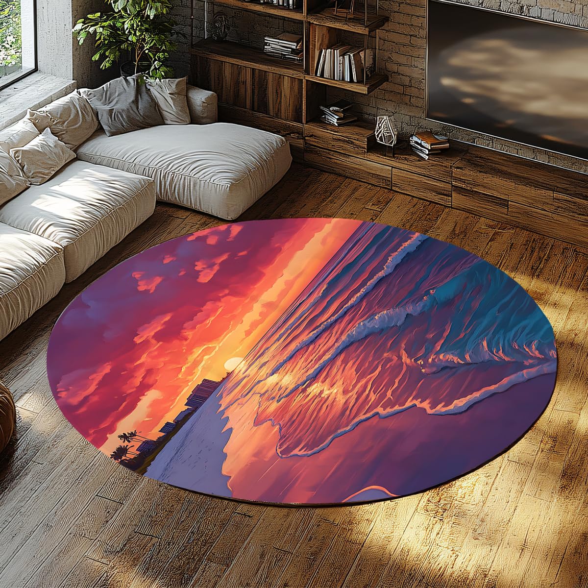 Moquette intérieure vagues de mer pour sublimer votre salle à manger