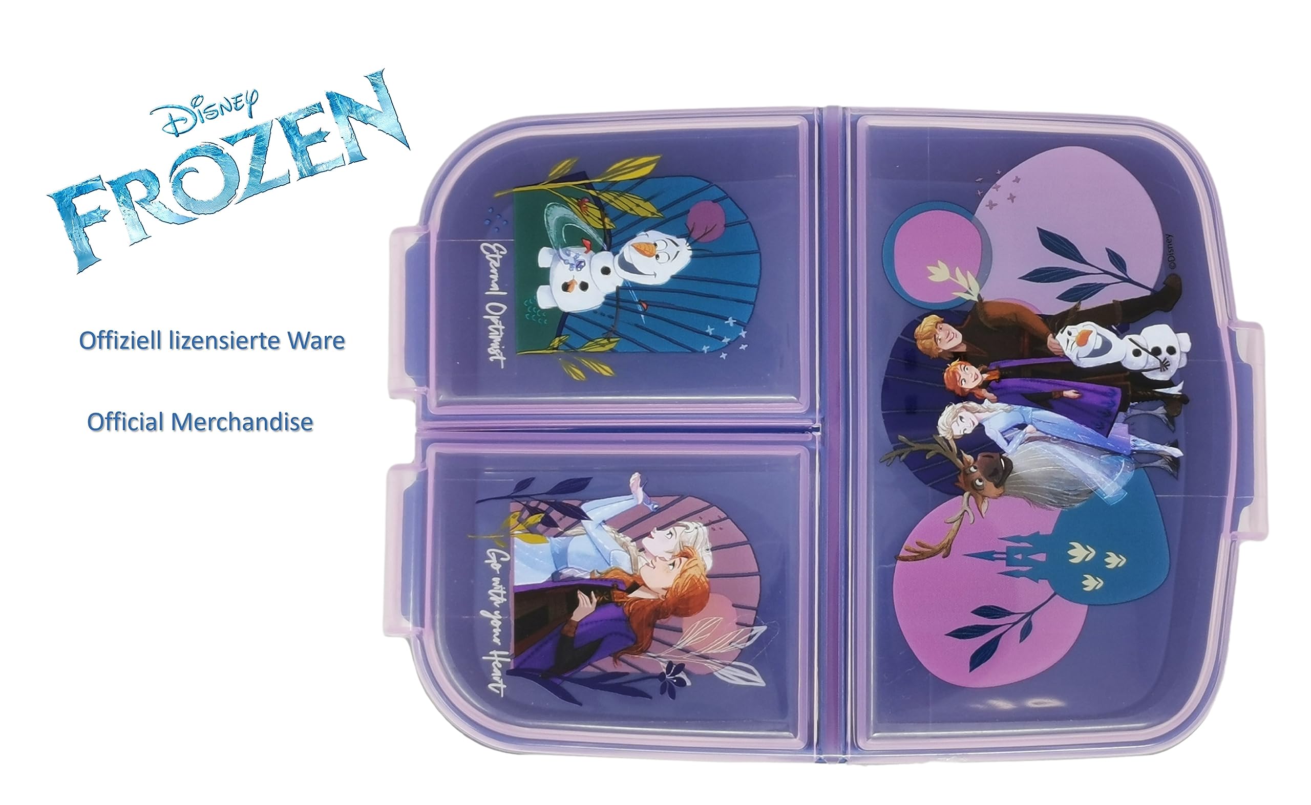 Portapranzo Bambini Con Personaggi Disney - Divisorio Interno, Senza BPA - Foto 6