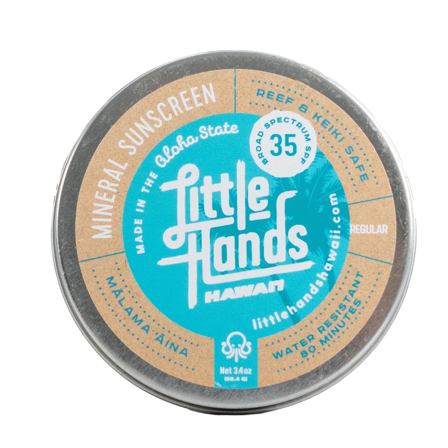 Mineral Sunscreen SPF 35, Non Nano Zinc Oxide, Natural Face & Body Sunscreen, Water Resistant 80 Min, Sensitive Skin, 3.4 oz