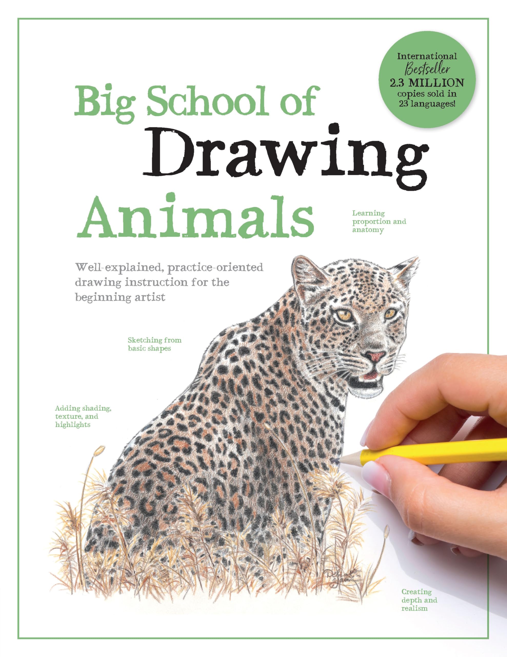 Big School of Drawing Animals: Well-explained, practice-oriented drawing instruction for the beginning artist