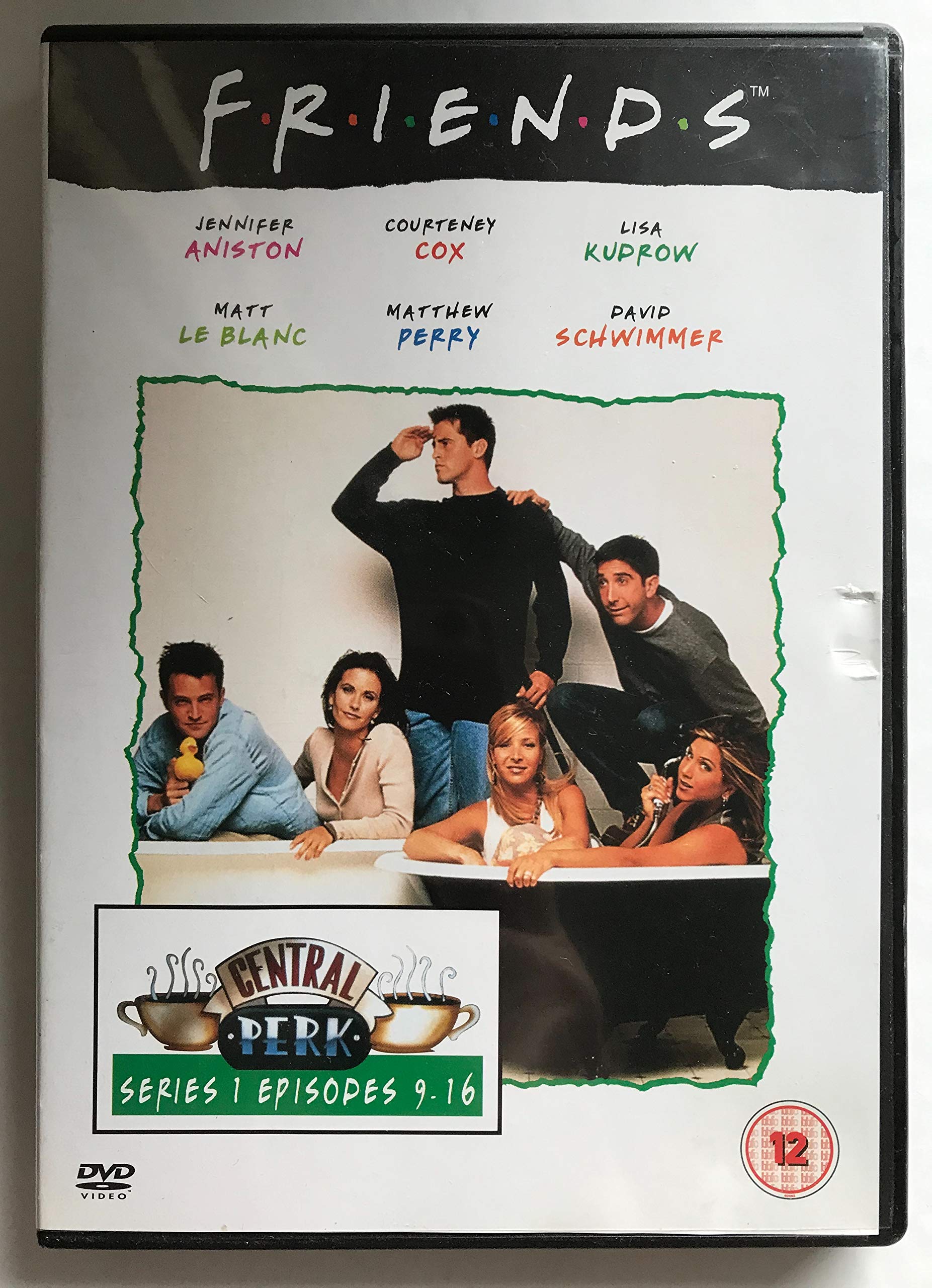 Friends - Series 1 - Episodes 9-16 [DVD] [1995]