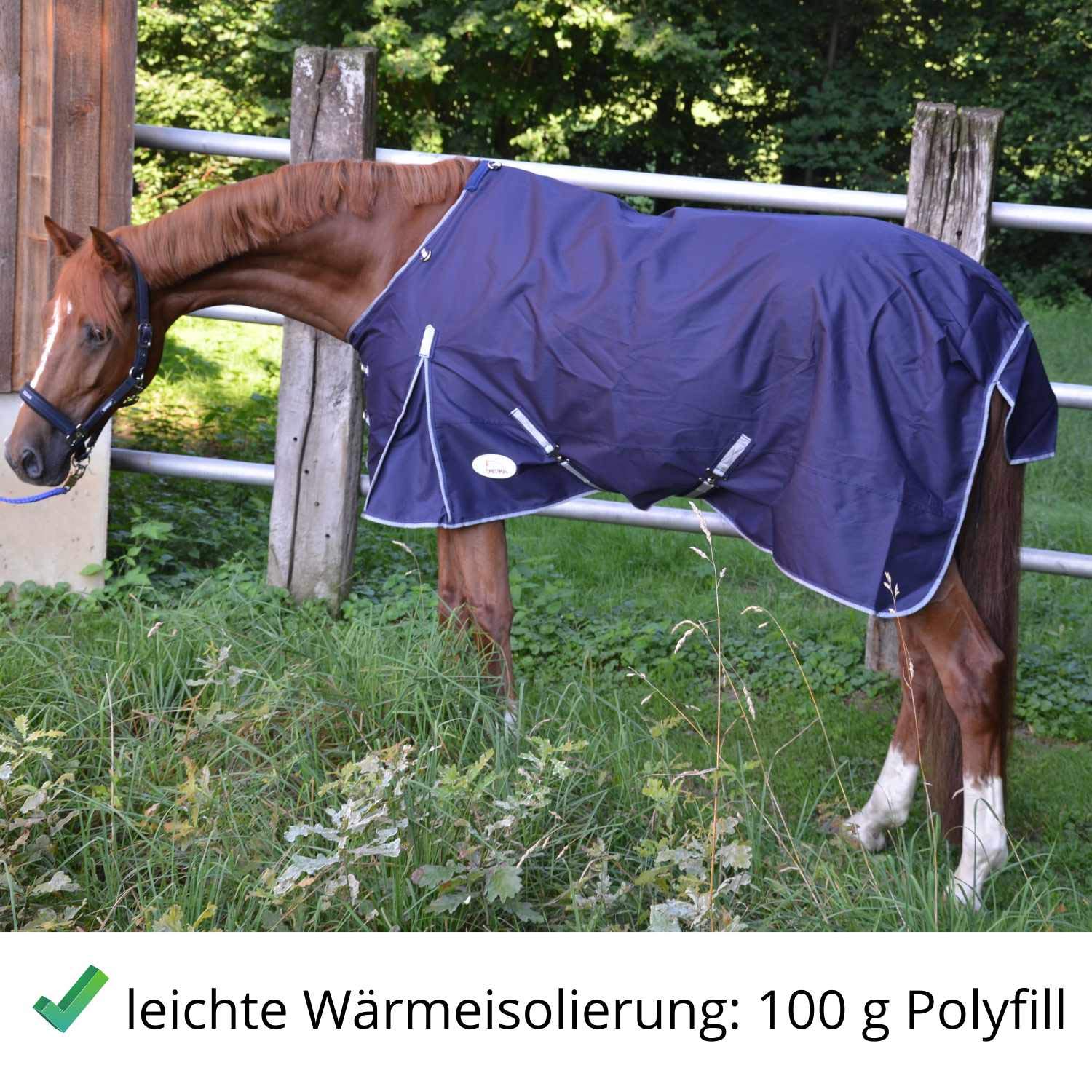 AMKA Pferde Outdoordecke Weidedecke ODDA 600D 100g Kreuzgurte