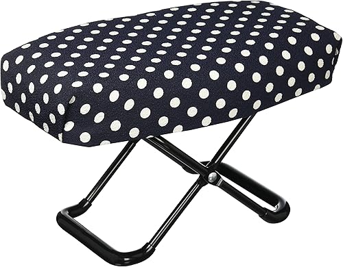 Miniatura 7 de Rei Rei Folding Chair, Portable, Standard Size, Arabesque Arabesque Pattern,Flor de cerezo,Moe Cherry Blossom,Polka Dots,Bundle:,Camelia,Ciruela