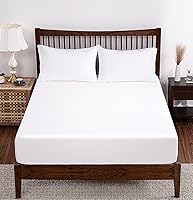 Vista 16 de Paquete de 2 sábanas bajeras bajeras de viscosa de bambú tamaño Queen solamente, 400 hilos, bolsillo profundo de 8 a 16 pulgadas, refrescante