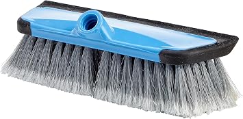 Dicor CP-SB10SQE Soft Bristle Wash Brush with Squeegee, 10-Inch
