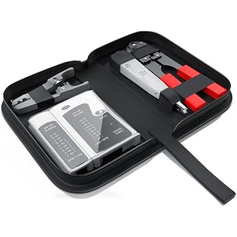 Probador de cables de red CSL para cables RJ45 / RJ11 7814
