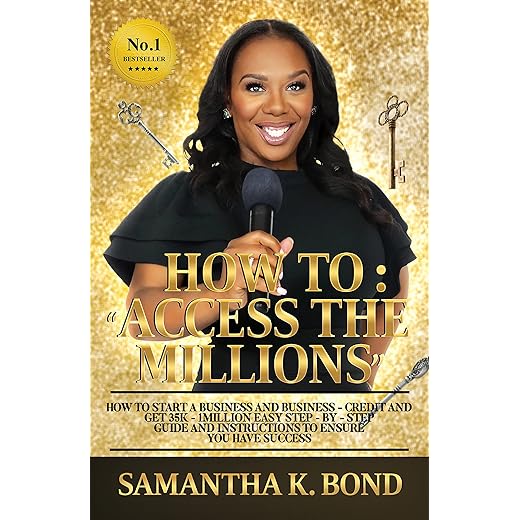 How to "Access The Millions": How to Start a Business + Business Credit and Get 35K-1Million Easy Step by Step Guide Instructions to Ensure YOU Have Success!