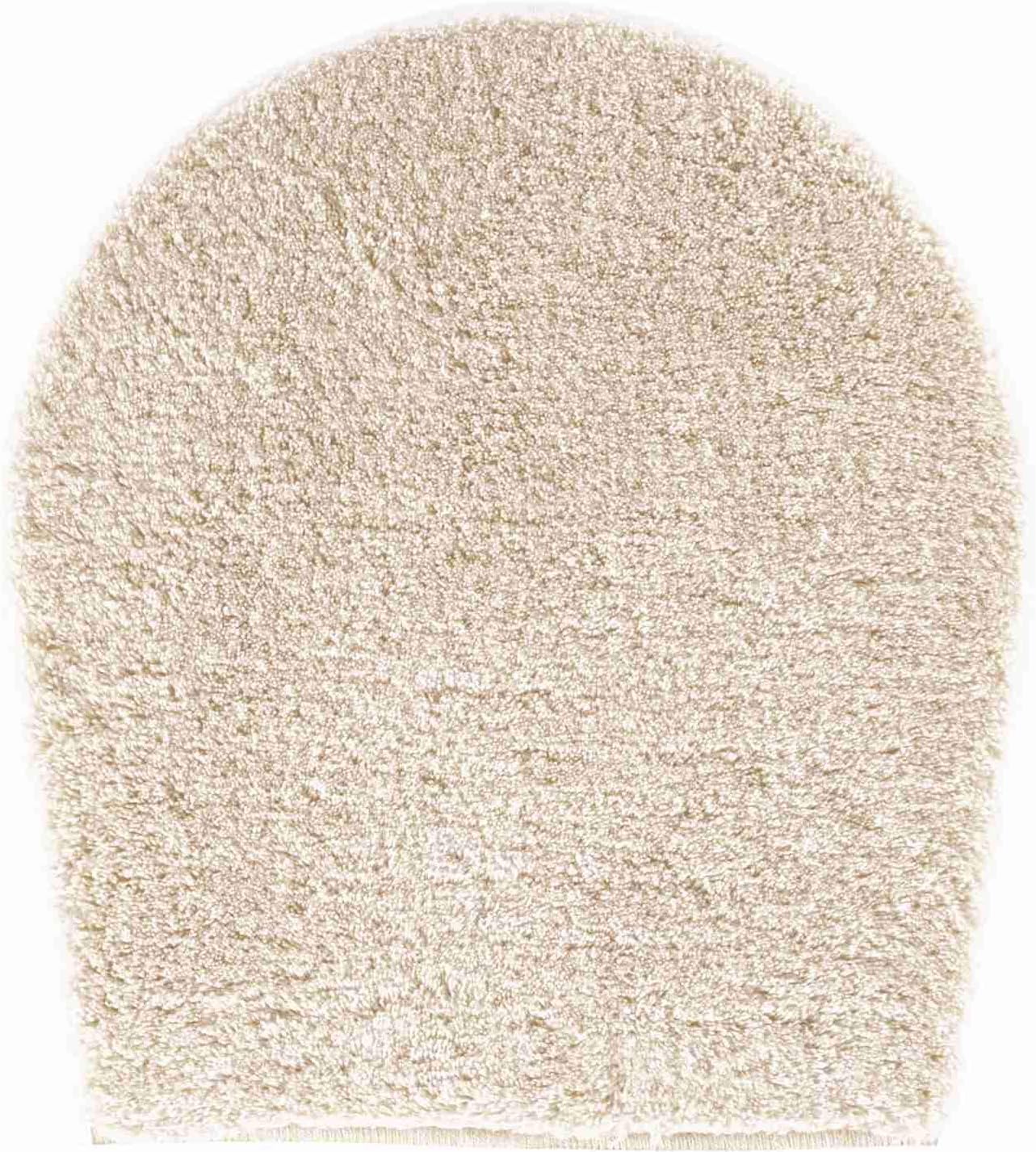 Grund Bath Mat 27 mm, Ultra Soft and Absorbent, Anti Slip, 5 Years Warranty, MELANGE, Toilet Seat Cover 47x50 cm, Champagne