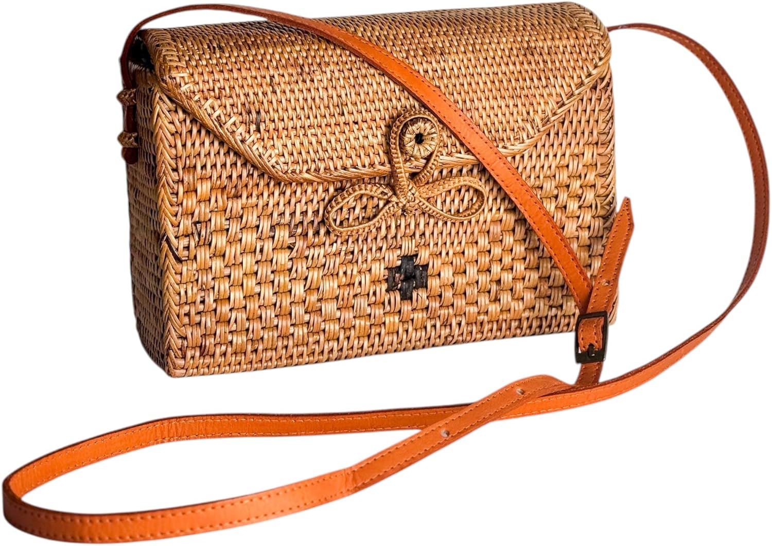 Utama Rattan Bag - Handmade Wicker Woven Purse