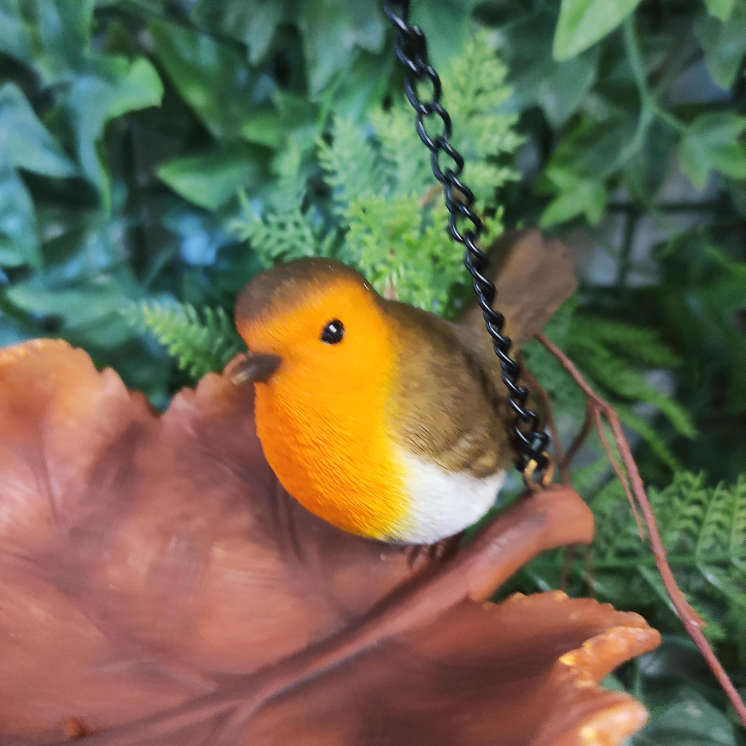 Vivid Arts - Hanging Robin Leaf Feeder - HGF-036 - Image 3