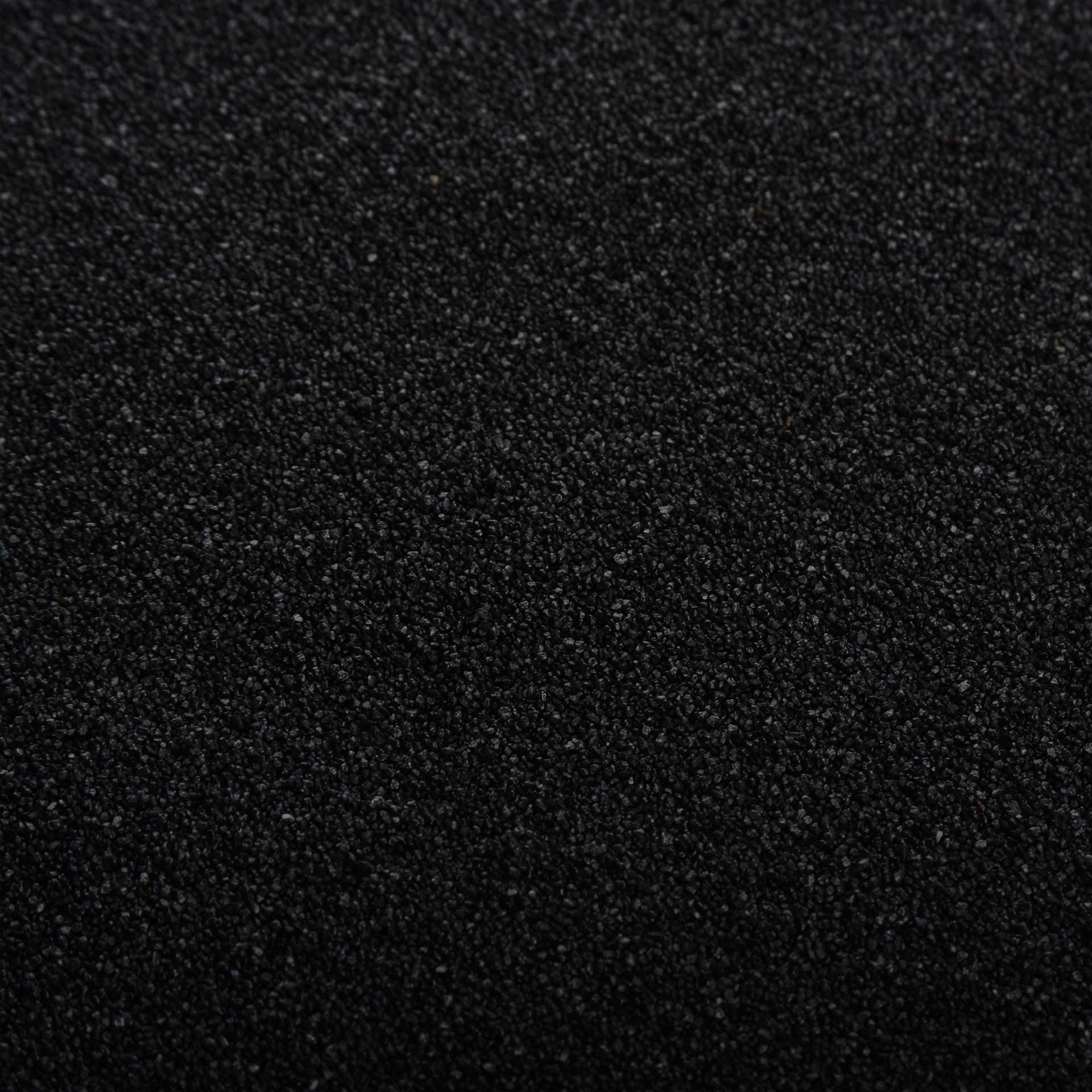 Schicker Mineral Aquariumsand schwarz 10 kg, feiner Aquariumkies mit Epoxidharz ummantelt, kantengerundeter Bodengrund, farbecht, Kies für Süßwasseraquarien & Meerwasseraquarien (0,4-0,8 mm)