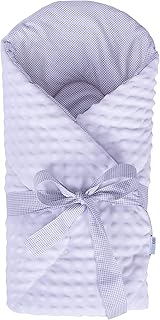 Sevira Kids - Sacco per fasciatura Minky, colore bianco
