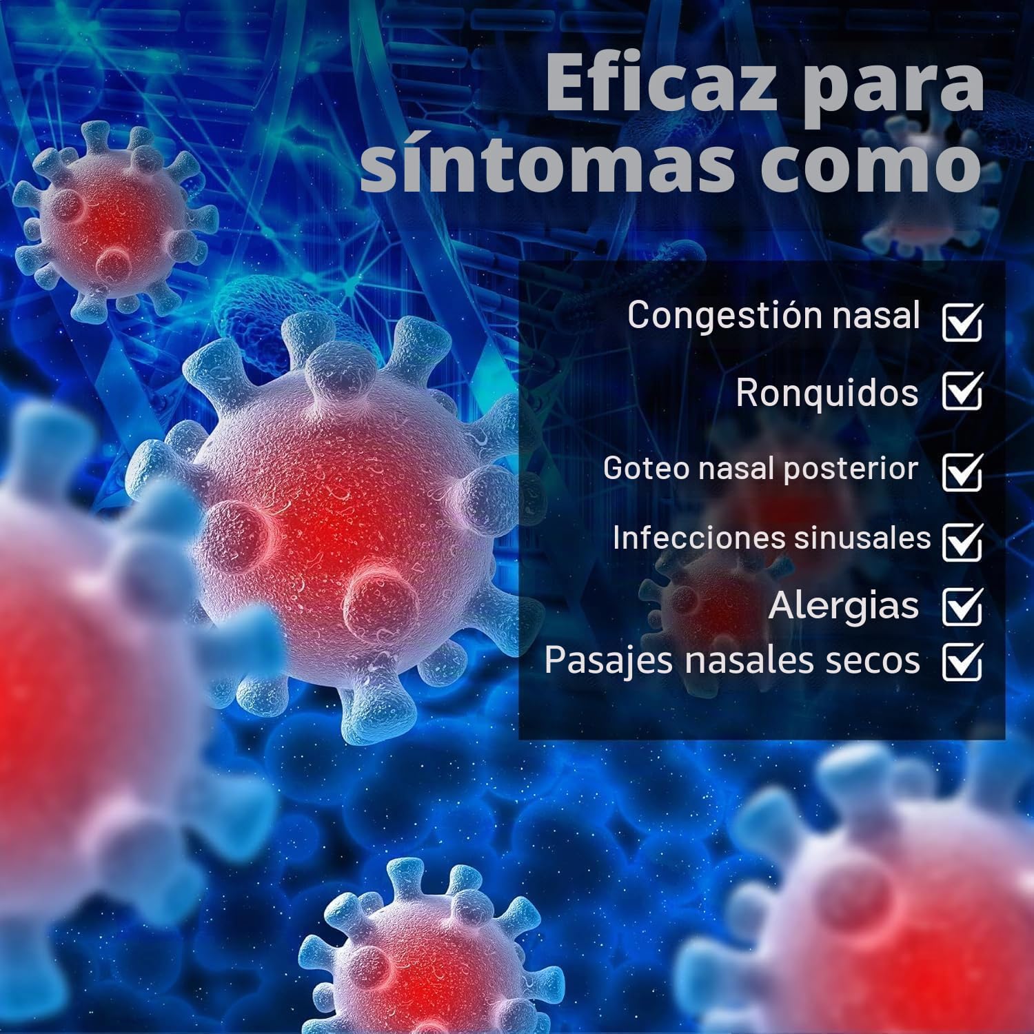 100 salinas de sal Neti, solución salina envuelta individualmente para macetas Neti, riego nasal, botellas exprimibles y alivio sinusal | Cuidado sinusal