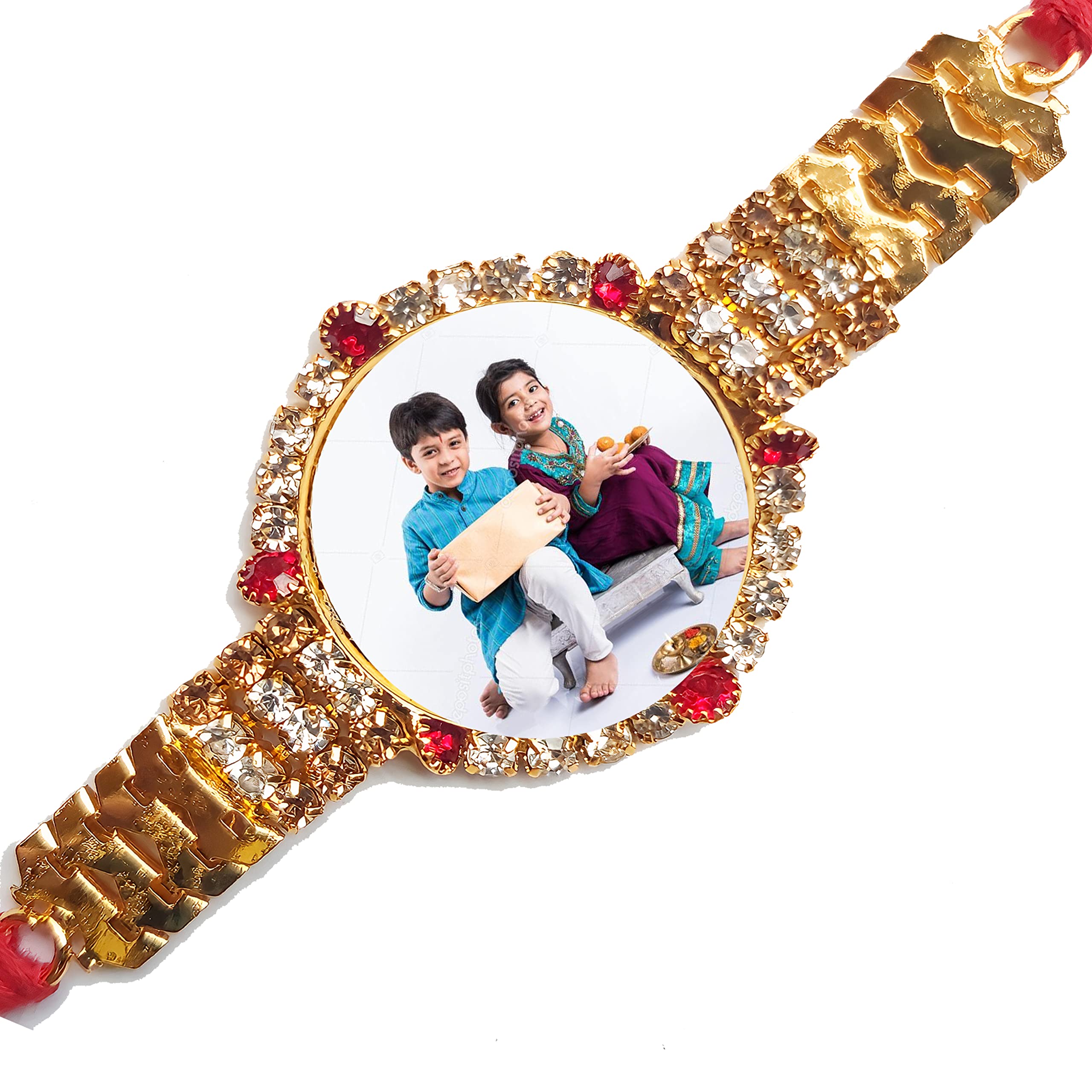 FUN2SHH Art Photo Rakhi Stone Metal Bracelet Rakhi Customized to Photo Printed Rakhi for Boys (Multicolour)� (B07W7SLZBW) Amazon Price History, Amazon Price Tracker
