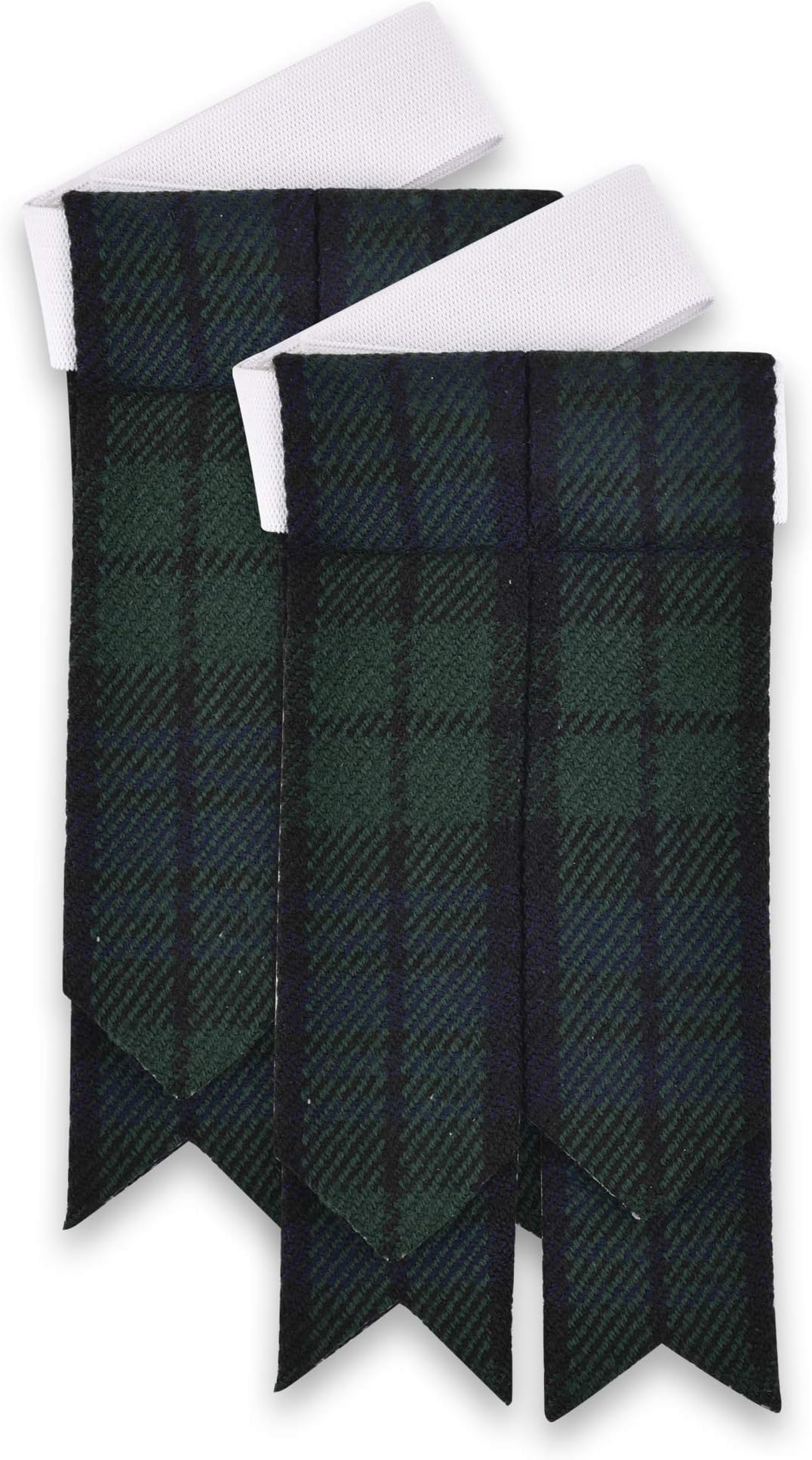 DSS KILT Scottish Traditional KILT HOSE FLASHES for Men-Men's Kilt Accessory