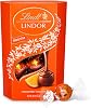 Lindt Lindor Milk Orange Chocolate Truffles Box Chocolate Balls with a Smooth Melting Filling, 16 Balls, 200g