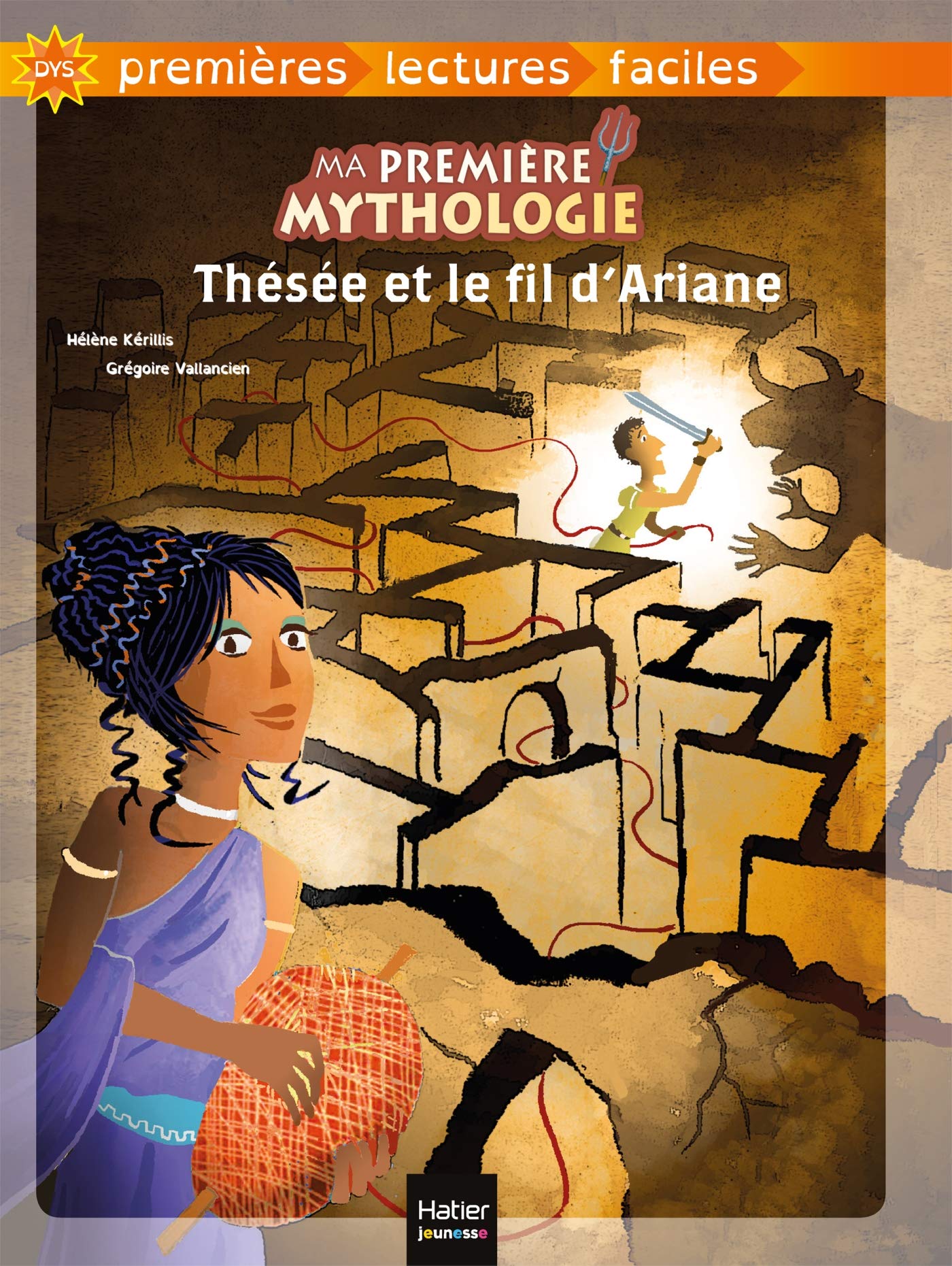 Thésée et le fil d'Arianne adapté (Premières lectures faciles (9))