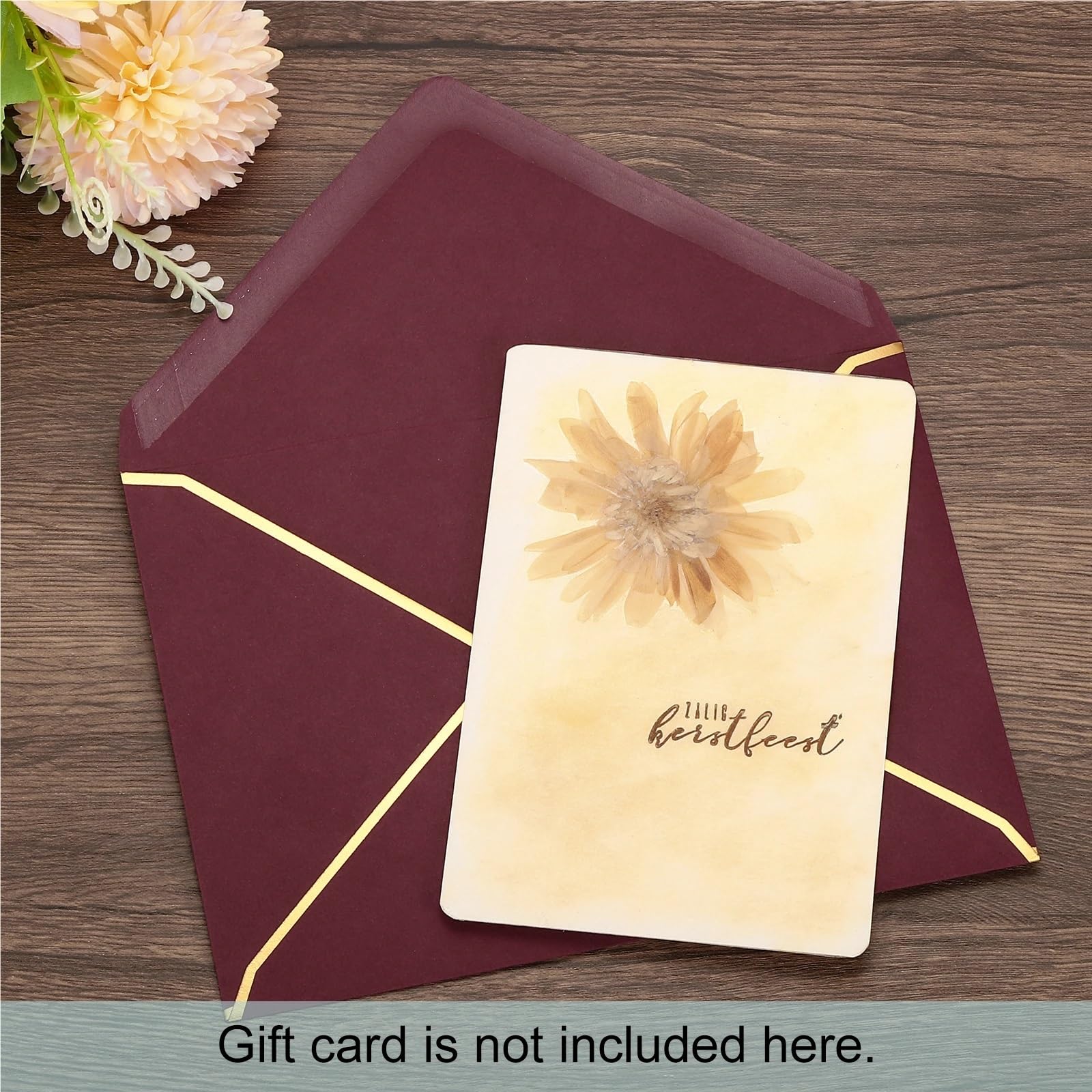200 buste formato A7 con bordo dorato, buste natalizie per biglietti da 12,7 x 17,8 cm, buste con patta a V, per ufficio, matrimoni, biglietti d'invito (nero)