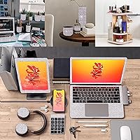 Vista 5 de 4 rollos de cinta de cristal de diamantes de imitación autoadhesiva, calcomanía de decoración con diamantes de imitación de 0.079 pulgadas para Rojo