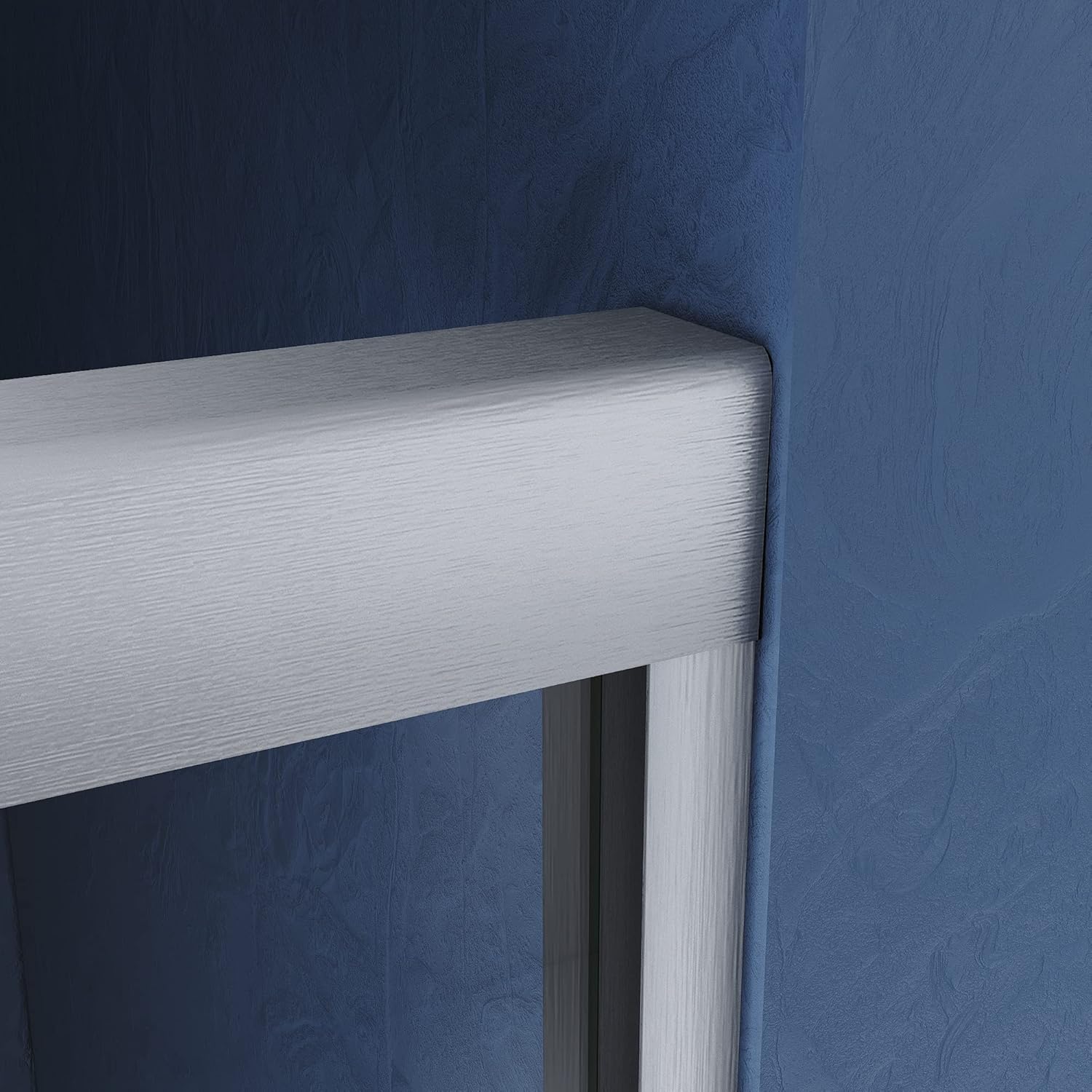 Sliding Glass Tub Door 56-60 in W X 57 in H, Brushed Nickel Semi Frameless Double Bathtub Door with 6mm Clear Tempered Glass, 304 Stainless Steel Handles, Smooth Quiet Rollers