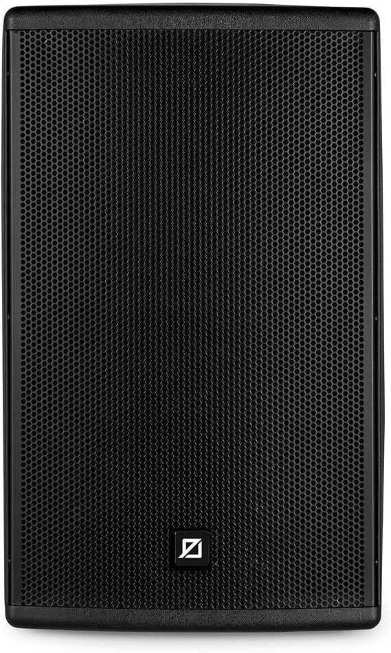 Power Dynamics PD415A Speaker with Stand Set 2800 Watt - DSP Bi-Amp Bluetooth XLR Cinch 15 Inch PA with Stand - Stereo Set PA System Active Boxes