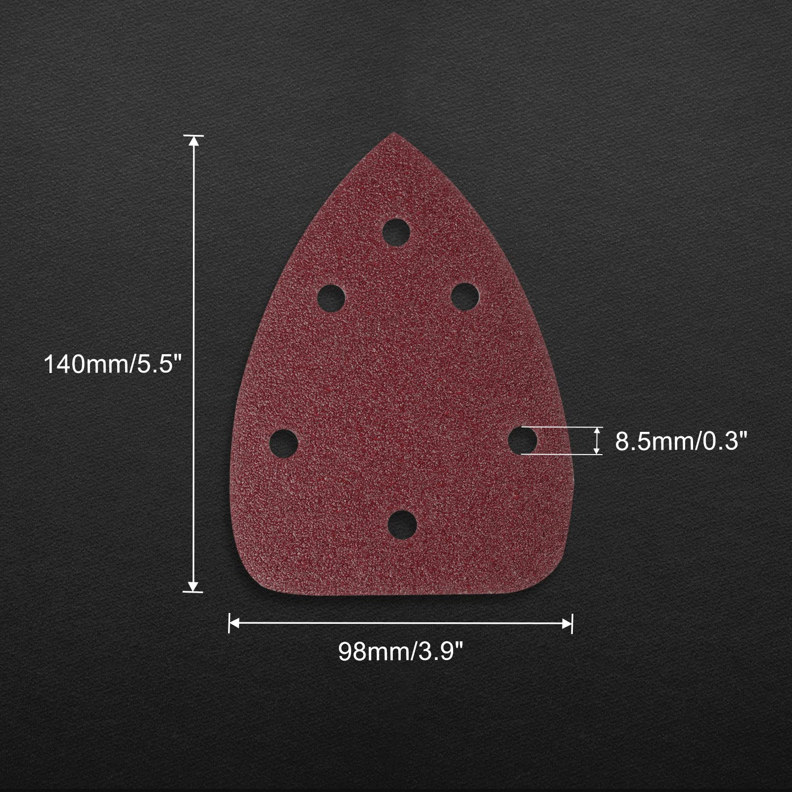 Mouse Sander Sandpaper 40 Grit - 30 Pcs -6