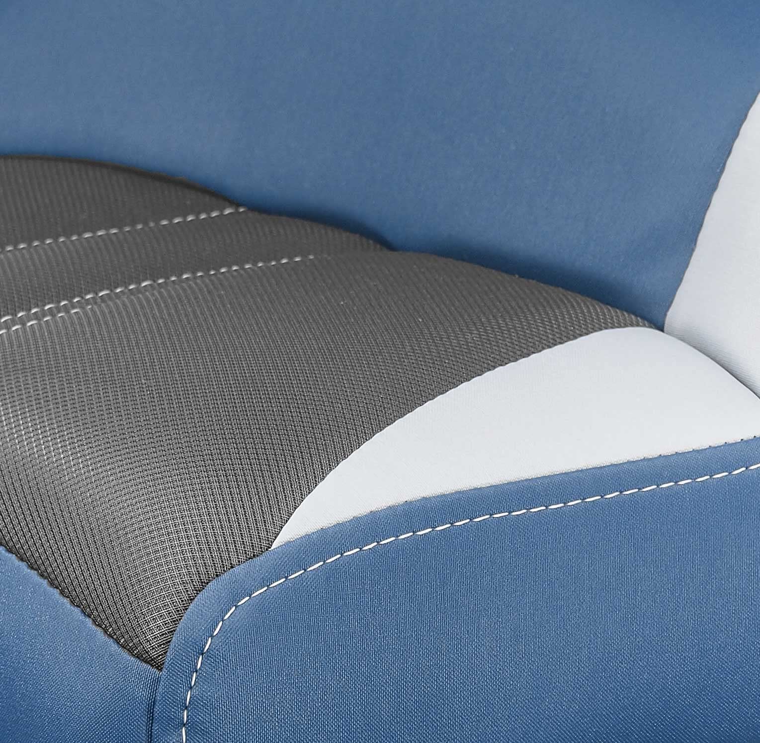 Tempress Asiento de barco Pro Casting (azul/gris/carbono)