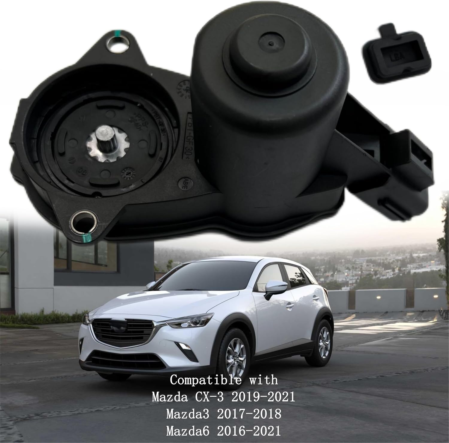 Park Brake Actuator Adjust Motor for Mazda3 Mazda6 CX-3 Replace GML8268EX